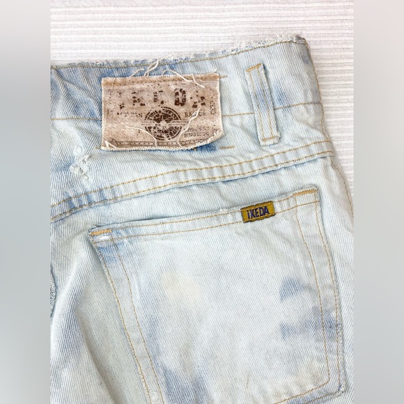 Vintage IKEDA Womens High Rise Straight Leg Jeans - Picture 12 of 16